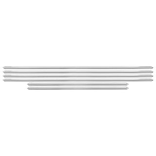 451-745 MG TF STRIP SET CHROME RUNNING BOARD 6PCS