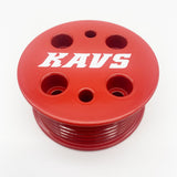 KAVS-SC17R W11  KAVS SUPERCHARGER PULLEY 17% RED R53 MINI