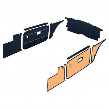 643-640 TRIM KIT MGB ROADSTER 71-76 NAVY