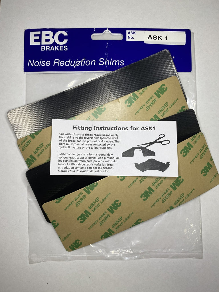 ASK1 R53 MINI EBC ANTI SQUEAL SHIMS