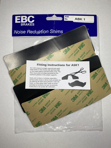ASK1 R53 MINI EBC ANTI SQUEAL SHIMS