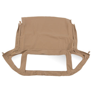 AHH8516TANZW MGB HOOD PACKAWAY TAN NO HEADER RAIL ZIP OUT WINDOW