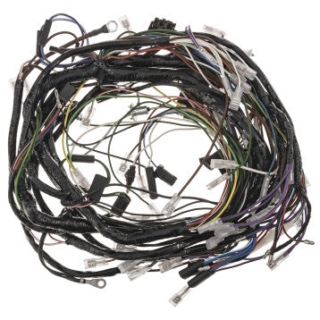 BHH382 MGB MAIN WIRING LOOM PVC RHD 70-71 HORN ON CENTRE OF WHEEL