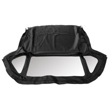 BHH905Z MGB HOOD FOLD DOWN NO HEADER RAIL FIXED REAR WINDOW