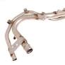 PEP103231SS MGF PIPE HEATER TO ENGINE STAINLESS STEEL
