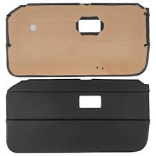636-090 TKA4141/2 MGB DOOR PANELS 68-9 BLACK/BLACK