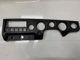 HZA5104 MGB DASH MOULDING INSTRUMENTS PLASTIC OVERLAY
