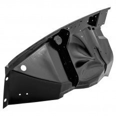 HZA5322 MGB WHEEL ARCH WING INNER FRONT RH CHROME BUMPER