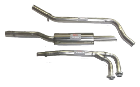 BSMGCS EXHAUST SYSTEM SPORTS MGC BELL STAINLESS STEEL