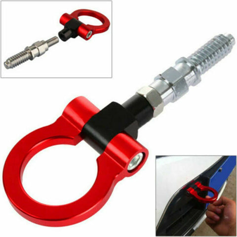 NMX7625A R53 TOW HOOK ANODISED RED