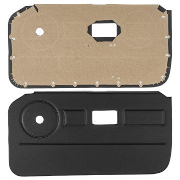 BDP127A TKA4162/3 DOOR PANELS MGB BLACK PAIR 76-80