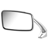 165-228 YKC2959 DOOR MIRROR ASSEMBLY FLAT STAINLESS LH