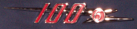 021-740 14B5772 GRILLE BADGE AH100/6