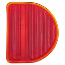 154-600 LENS SPLIT D LAMP RED