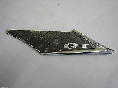 408-390S MG MGB GT LHR QUARTER FLASH BADGE - MG Sales & Service