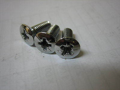 472-507 MGB CHROME GRILL TO BRACKET SCREW x3 - MG Sales & Service