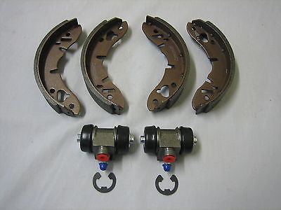 GBS834AFZ MINI MORRIS LEYLAND CLUBMAN MOKE REAR BRAKE SHOES/WHEEL CYLINDER KIT - MG Sales & Service