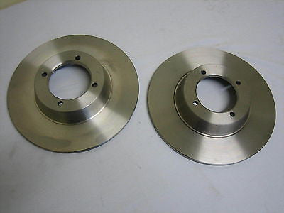 182-180 MG MGA 1600 BRAKE DISC ROTORS PAIR NEW - MG Sales & Service