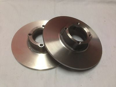 182-145 BTA469 MG SPRITE/MIDGET WIRE WHEEL DISC BRAKE ROTORS x2 - MG Sales & Service - 1