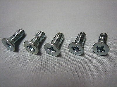 408-057 CMZ308 MG MGB COUNTERSUNK SCREWS x5 - 3/16" UNF x 1/2" - MG Sales & Service