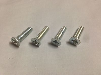 323-585 SF604081 MG MGA MGB COUNTERSUNK SCREW x4 - 1/4" UNF x 1" - MG Sales & Service