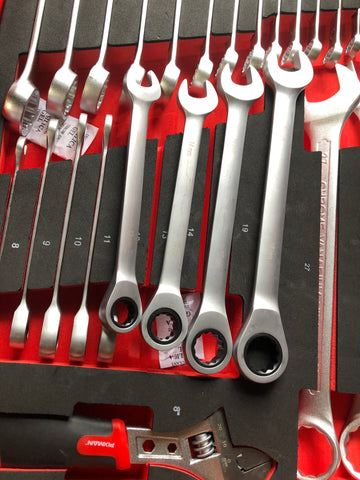 TOOL BUNDLE SET SUIT F1 TOOLBOX 10 TOOL SET IN EVA FOAM