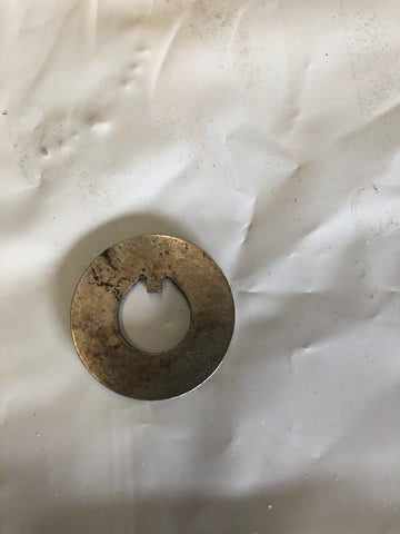 264-955 1A4742 MGB FRONT WHEEL BEARING TAB WASHER USED