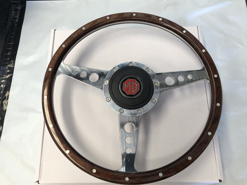14" WOODRIM WHEEL WITH TOURIST TROPHY BOSS SUIT MGA