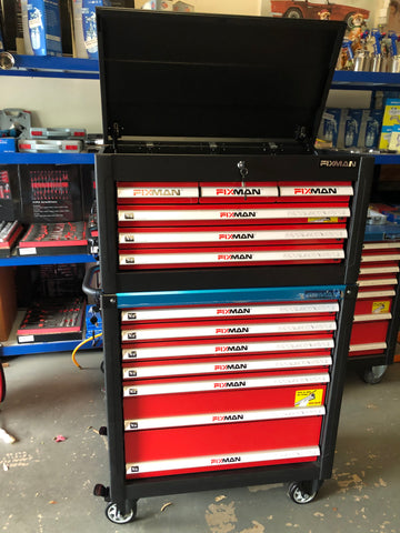 DRAWER ROLLCAB WIDE AND 6 DRAWER TOP BOX WIDE  FIXMAN