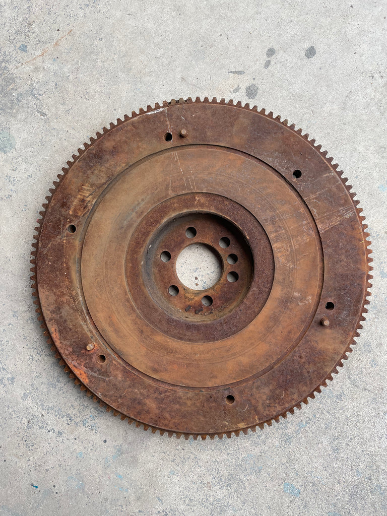 12H1474 FLYWHEEL MGB 5 BRG MK11 USED
