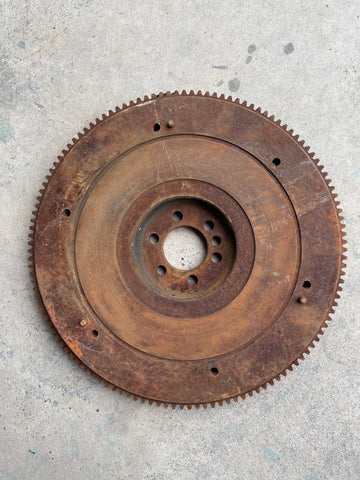 12H1474 FLYWHEEL MGB 5 BRG MK11 USED