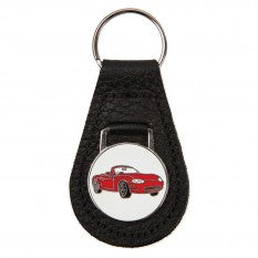 229-863 229-863 KEY FOB WHITE W/RED