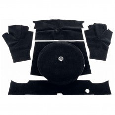 242-850 MGB ROADSTER BOOT CARPET KIT SET BLACK
