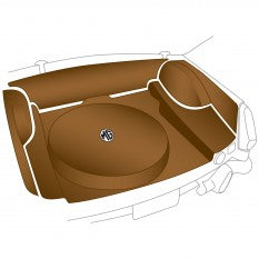 242-874 MGB ROADSTER BOOT CARPET KIT SET AUTUMN LEAF