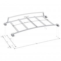 244-010 GAC4003B MGB BOOT RACK US FACTORY STYLE STAINLESS STEEL
