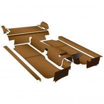 244-341 MGB MK11   PREMIUM CARPET KIT HIGH QUALITY MOULDED TUNNEL AUTUMN LEAF