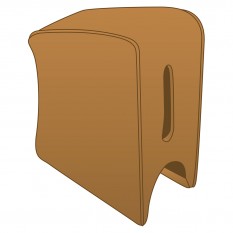 245-035 245-035 ARMREST LEATHER BISC