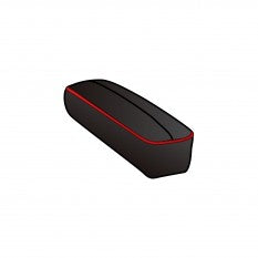 246-022 ARMREST MGA BLACK/RED LEATHER ROADSTER