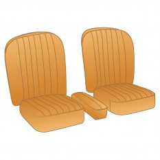 246-062 MGA SEAT COVER KIT LEATHER HONEY TAN/HONEY TAN ROADSTER
