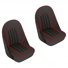 246-760 246-760 SEATKIT AH BLACK/RED
