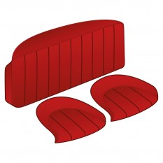 246-915 246-915 SEAT KIT  REAR  RED/
