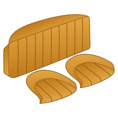 246-947 246-947 SEAT KIT  REAR  HONE