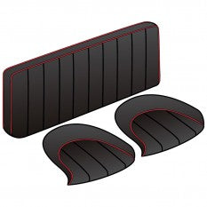247-040 247-040 S/KIT RR VIN BLK/RED
