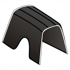 247-170 247-170 ARMREST  BLACK/WHITE