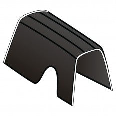 247-175 247-175 ARMREST  BLACK/WHITE