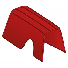 247-195 247-195 ARMREST  RED/RED