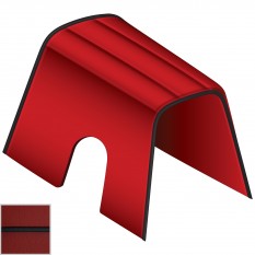 247-201 247-201 ARMREST VIN RED/BLK