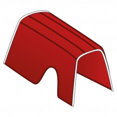 247-205 247-205 ARMREST  RED/WHITE