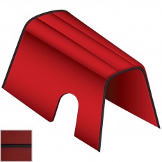 247-206 247-206 ARMREST VIN RED/BLK