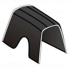 247-240 247-240 ARMREST BLACK/WHITE
